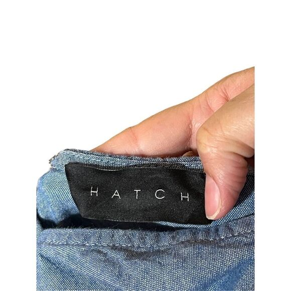 Hatch Chambray Blue Jumpsuit Size 0/S - Picture 10 of 14
